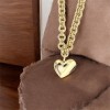 14 Ayar Altın Kalpli Kolye